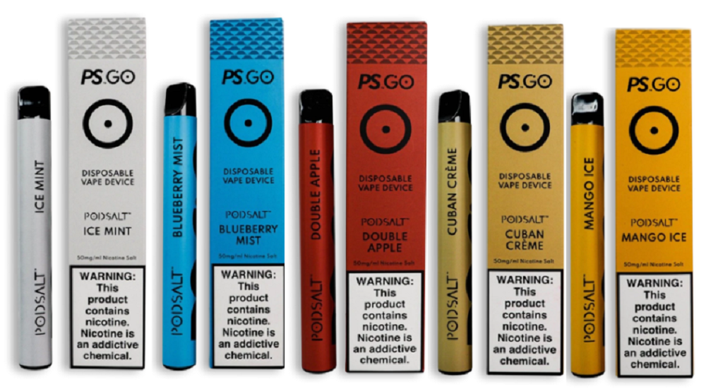 Pod Salt PS GO Disposable Vape 800 Puffs