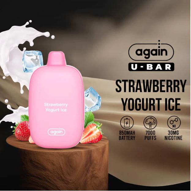 AGAIN U-BAR DISPOSABLE VAPE (7000 PUFFS) ABU DHABI DUBAI AL AIN RUWAIS SHARJAH FUJAIRAH KSA