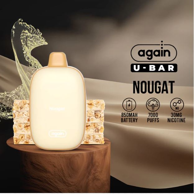 AGAIN U-BAR DISPOSABLE VAPE (7000 PUFFS) ABU DHABI DUBAI AL AIN RUWAIS SHARJAH FUJAIRAH KSA