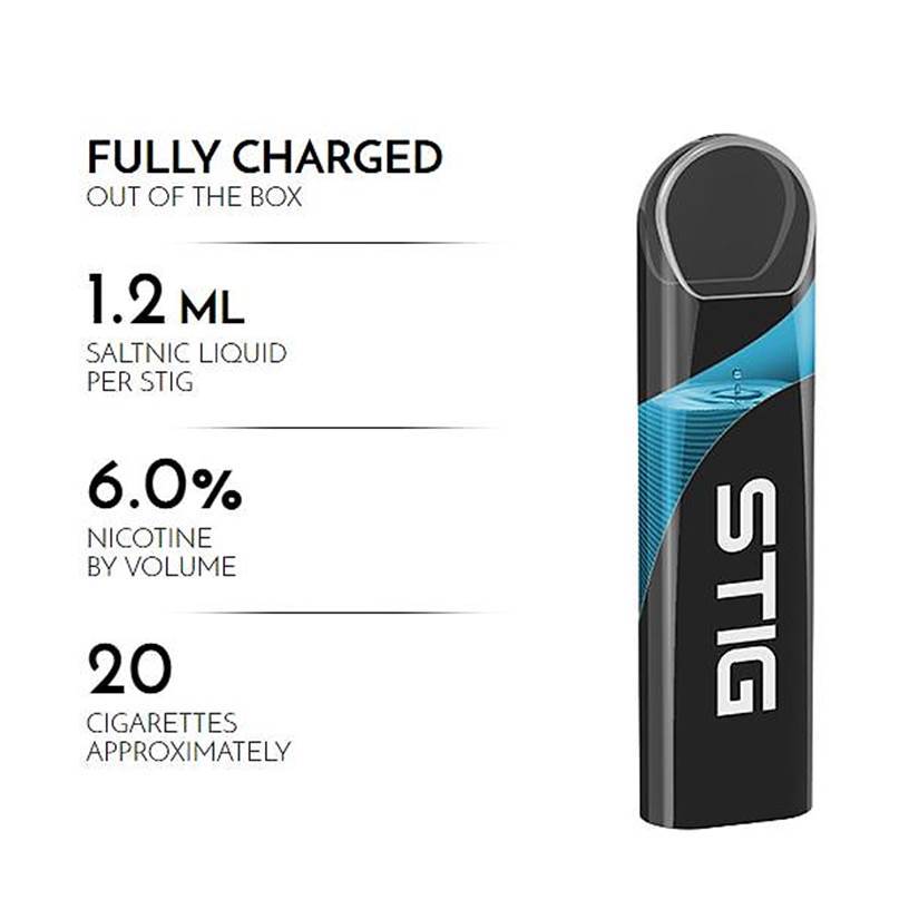Stig Disposable Pod ,STIG Disposable Pod by VGOD Dubai , Lush Ice , Vape Gate UAE ,Abu Dhabi