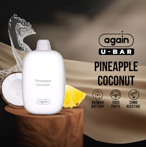 AGAIN U-BAR DISPOSABLE VAPE (7000 PUFFS) ABU DHABI DUBAI AL AIN RUWAIS SHARJAH FUJAIRAH KSA