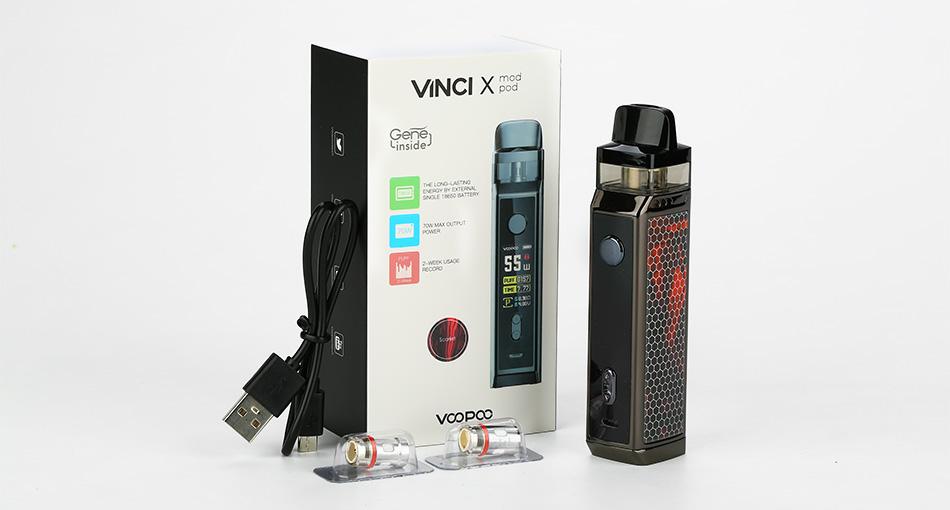 shop abu dhabi VOOPOO VINCI X 70W Pod Kit components