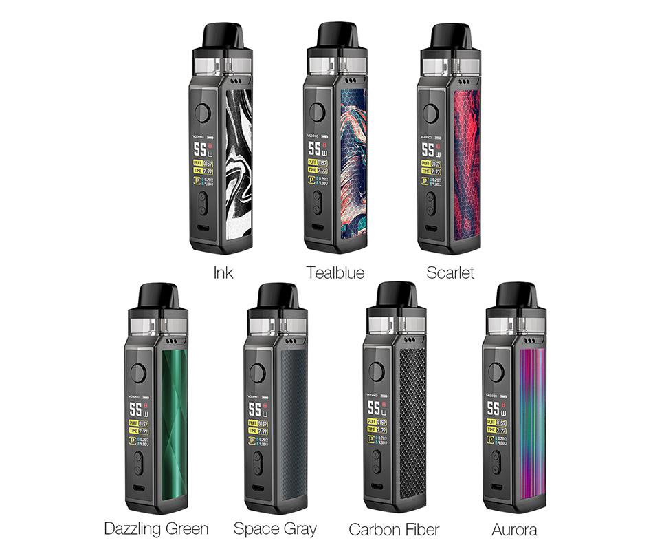 VOOPOO VINCI X pod kit color scheme uae