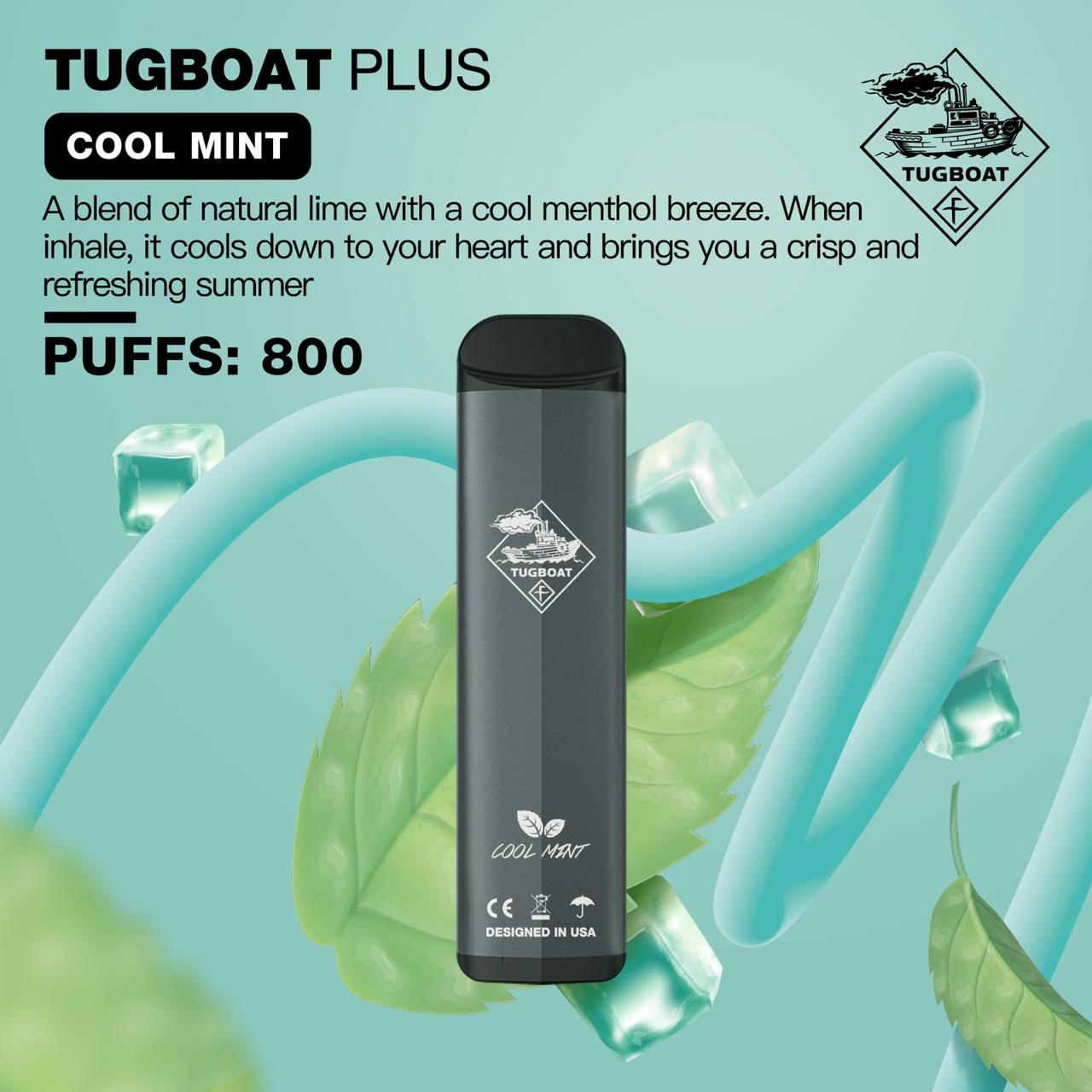 Tugboat Plus disposable vape 800 puffs