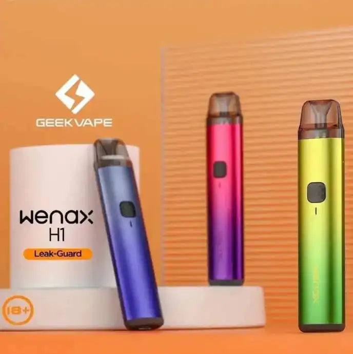 GEEKVAPE WENAX H1 POD SYSTEM 1000MAH 19W ABU DHABI DUBAI AL AIN RUWAIS FUJAIRAH KSA