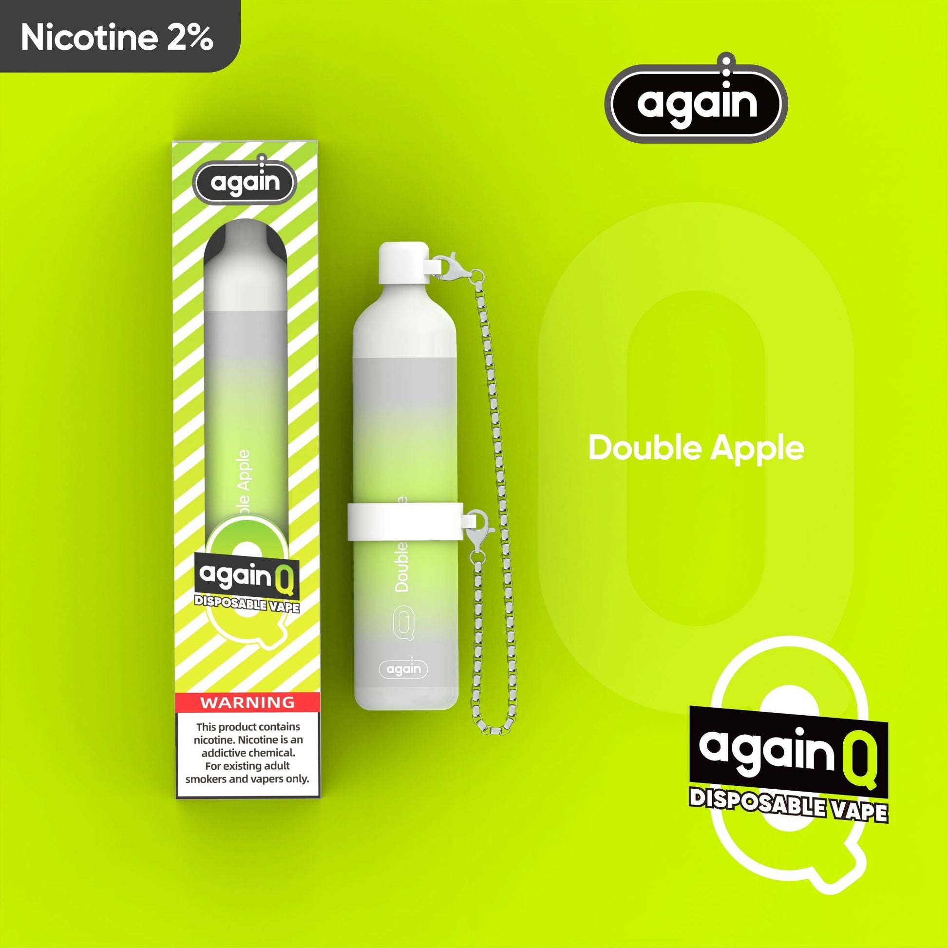 AGAIN Q DISPOSABLE DEVICE (1500 DL PUFFS 20MG) Abudhabi Dubai KSA