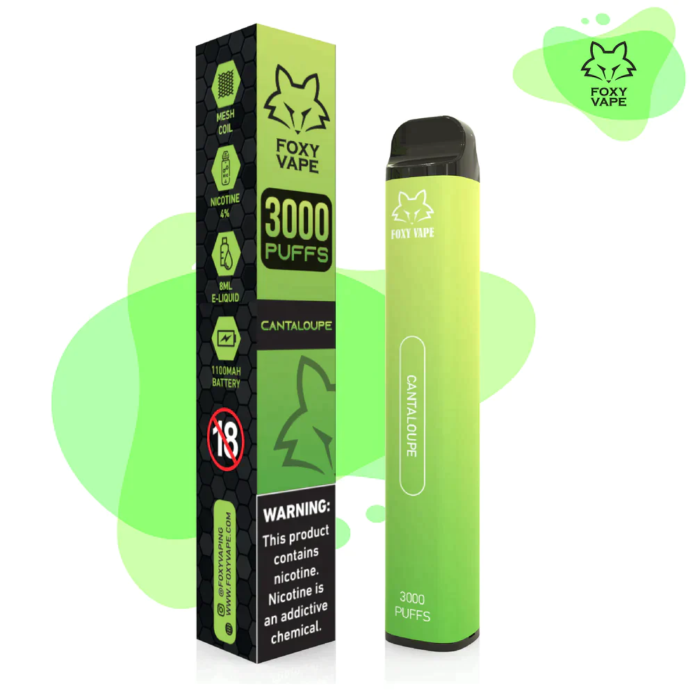 Foxy Vape Disposable Vape (3000 Puffs) ABU DHABI DUBAI AL AIN RUWAIS SHARJAH KSA