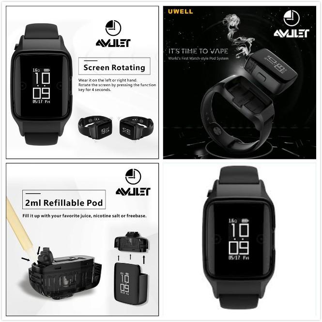 Uwell Amulet Watch Pod System 10W 370mAh Abu Dhabi & Dubai UAE