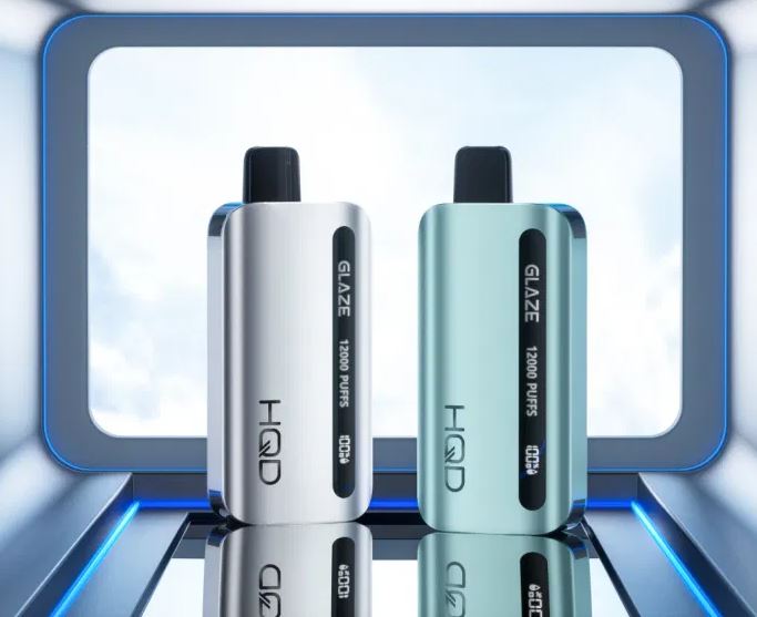 HQD GLAZED RECHARGEABLE DISPOSABLE VAPES (12,000PUFFS)