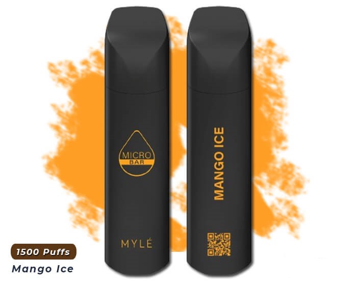 MYLE MICRO BAR DISPOSABLE 1500 PUFFS ABU DHABI DUBAI AL AIN RUWAIS KSA