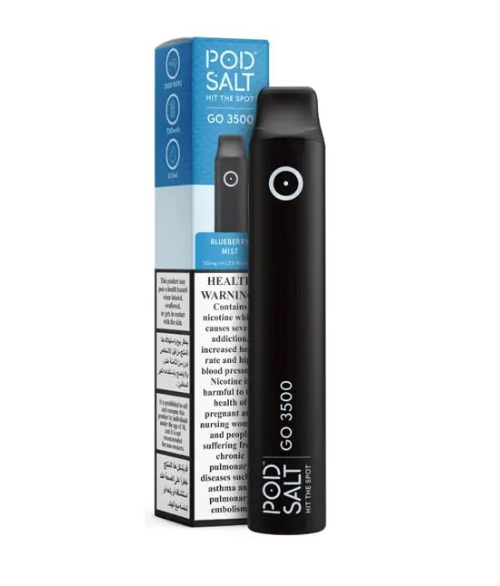 PS GO 3500 DISPOSABLE VAPE (20mg)