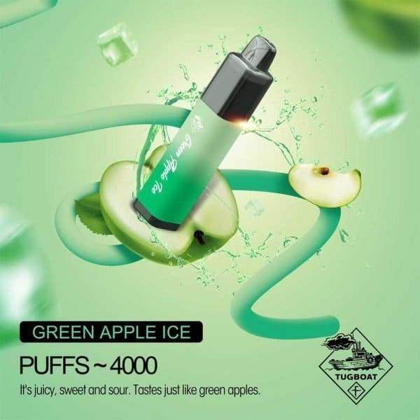 TUGBOAT MEGA FLOW VAPE DISPOSABLE PODS (4000 Puffs) - UAE ABU DHABI DUBAI AJMAN KSA 