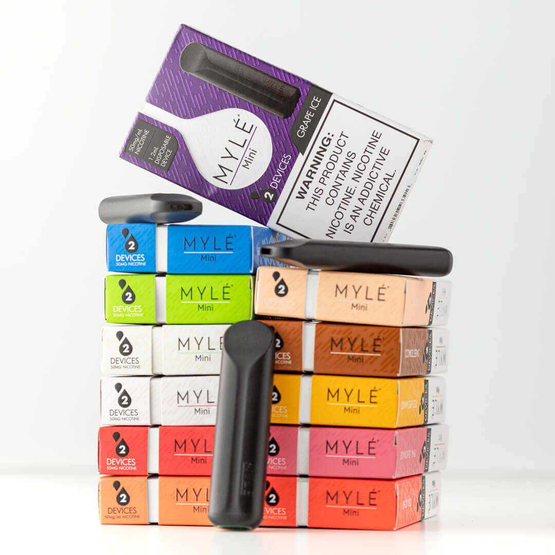 MYLE Mini Grape Ice Disposable Device Abu Dhabi, Dubai, Sharjah, Fujairah UAE, KSA Saudi Arabia